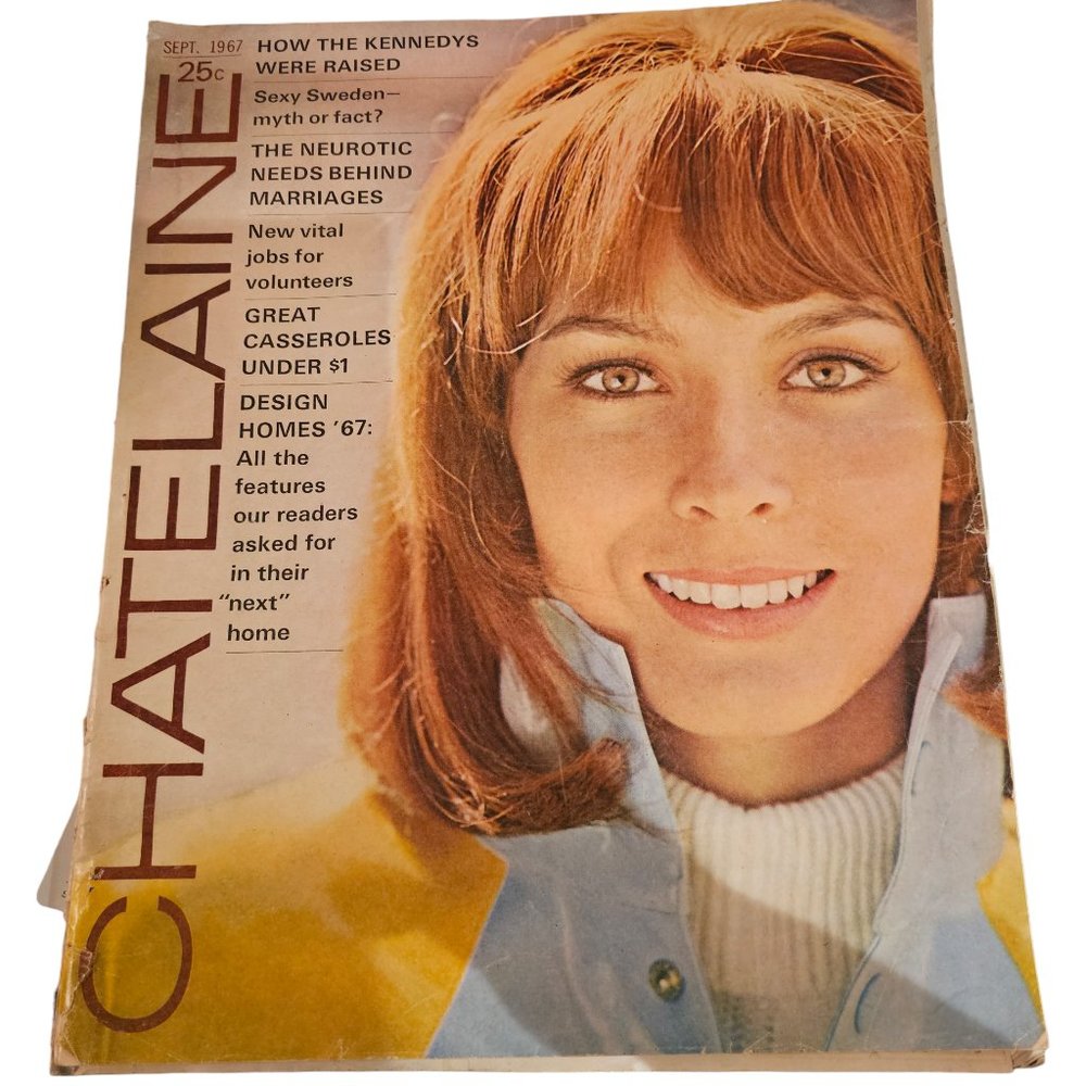 Vintage Chatelaine Magazine 1967